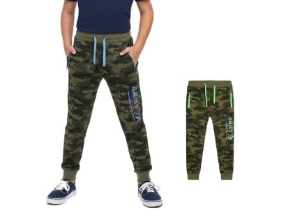 MASKÁČOVÉ TEPLÁKY ARMY, velikost 134-164