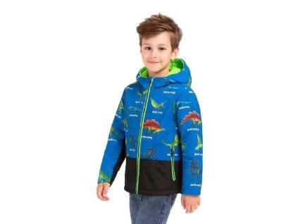 DĚTSKÁ ZIMNÍ BUNDA S DINOSAURY VELIKOST 98-152