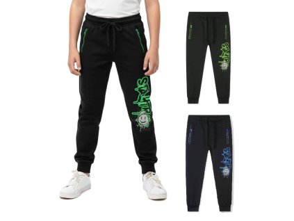 CHLAPECKÉ TEPLÁKY DO GUMY SMAJLÍK