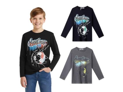 CHLAPECKÉ TRIČKO S DLOUHÝM RUKÁVEM FOTBALOVÝ MÍČ