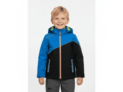 CHLAPECKÁ SOFTSHELLOVÁ BUNDA NEZATEPLENÁ S TRAKTOREM