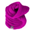 UNUO NÁKRČNÍK PLETENÝ WRAP, FUCHSIOVÁ