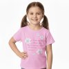 DÍVČÍ TRIČKO S KYTIČKAMI BAVLNĚNÉ