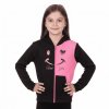 DÍVČÍ MIKINA NA ZIP S KAPUCÍ