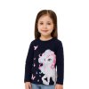 DÍVČÍ TRIČKO S KONÍKEM A DLOUHÝM RUKÁVEM VELIKOST 98-128