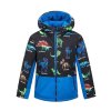 DĚTSKÁ ZIMNÍ BUNDA S DINOSAURY VELIKOST 98-152