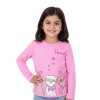DÍVČÍ TRIČKO S KOČIČKAMI A DLOUHÝM RUKÁVEM