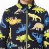 CHLAPECKÁ MIKINA S DINOSAURY BAVLNĚNÁ