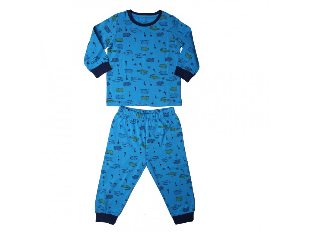 Chlapecké pyžamo modré Wolf S2151 - Oblečení WOLF