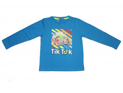 Chlapecké triko Tik Tok modré Kugo HC0601