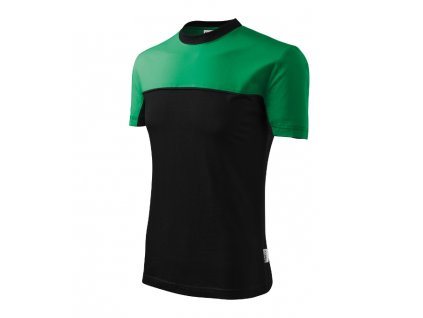 Colormix tričko unisex středně zelená