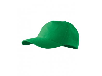 5P čepice unisex středně zelená nastavitelná