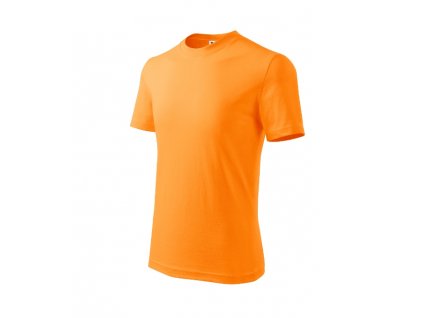 Basic tričko dětské tangerine orange