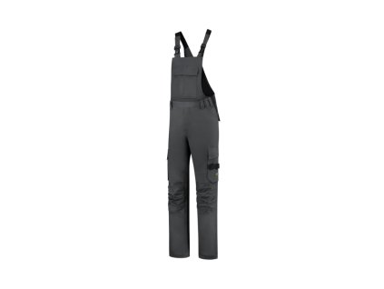 Bib & Brace Twill Cordura pracovní kalhoty s laclem unisex tmavě šedá 44