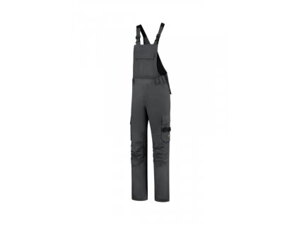 Bib & Brace Twill Cordura pracovní kalhoty s laclem unisex tmavě šedá 44