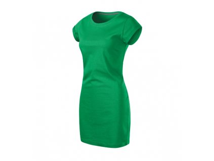 Freedom šaty dámské středně zelená