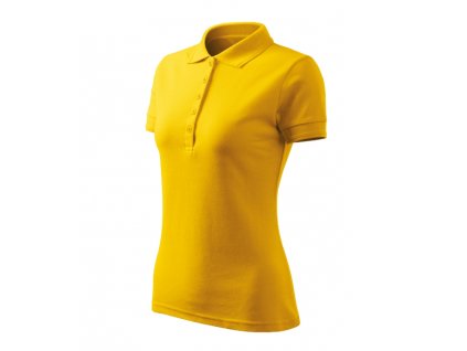 Pique Polo Free polokošile dámská žlutá