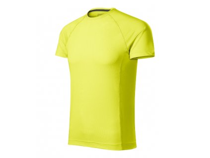Destiny tričko pánské neon yellow