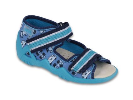 Chlapecké sandálky BEFADO SNAKE s koženou stélkou 250P071