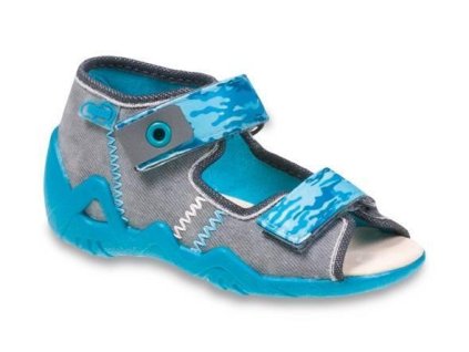 Chlapecké sandálky BEFADO SNAKE s koženou stélkou 250P062