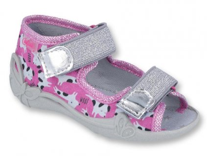 Dívčí bačkůrky BEFADO PAPI 242P095 - pejsci