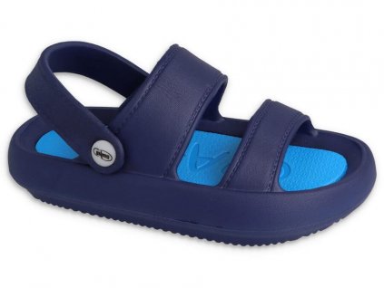 069X008 dětské pantofle Befado EVA DUO tm.modrá