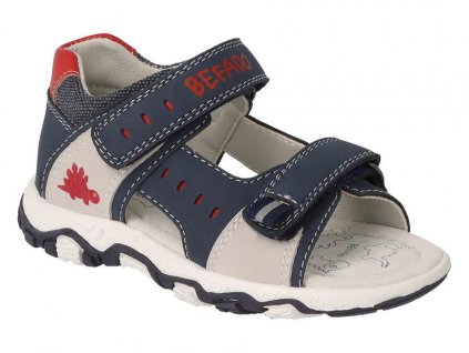 170P097 - chlapecké sandálky Befado DINO modré
