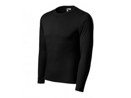 Tričko unisex s dlouhým rukávem Pride černá