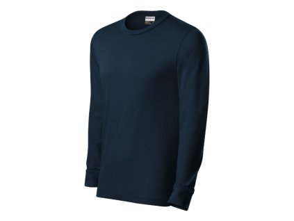 Tričko unisex s dlouhým rukávem Resist LS námořní modrá