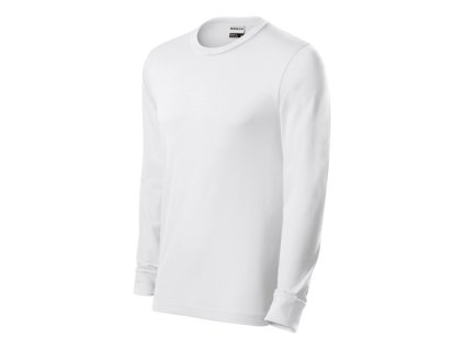 Tričko unisex s dlouhým rukávem Resist LS bílá