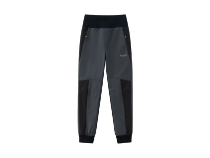 Chlapecké zateplené softshellové kalhoty šedé WOLF B2499C