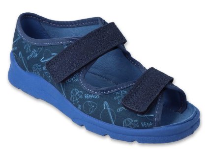 Chlapecké sandálky BEFADO MAX 969Y174 - vesmír (Velikost 31)