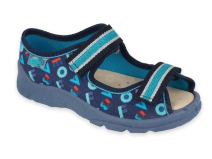 Chlapecké sandálky BEFADO 869X165 - kožená stélka (Velikost 25)