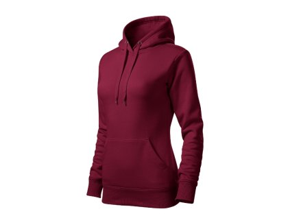 Dámská mikina Cape garnet (Velikost 2XL, Barva garnet)