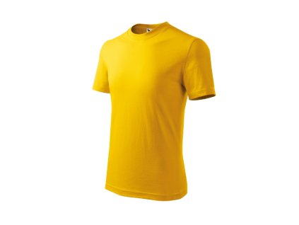 Dětské tričko Classic žlutá (Velikost 110 cm/4 roky, Barva žlutá)