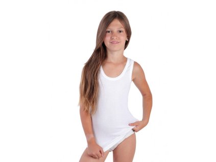 Dívčí spodní košilka EVONA ANEZ (Velikost 98 RŮŽOVÁ (b.006))