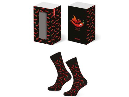 Pánské ponožky EVONA PAPRIKA | balení 2 páry (Velikost 41-45)