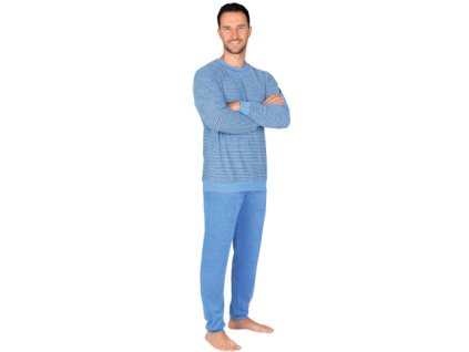 Pánské froté pyžamo EVONA 1428 181 (Velikost XL)