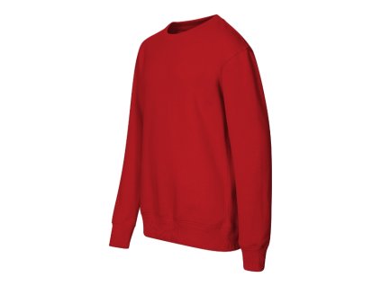 Dětská mikina Crew červená (Velikost 146 cm/10 let, Barva červená)