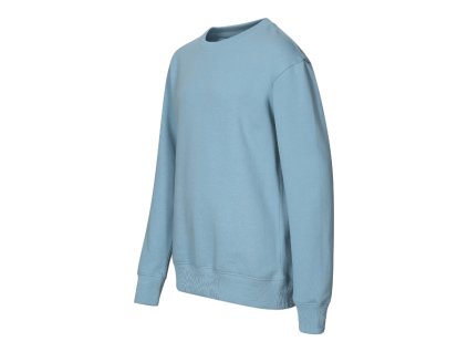 Dětská mikina Crew nebesky modrá (Velikost 146 cm/10 let, Barva nebesky modrá)