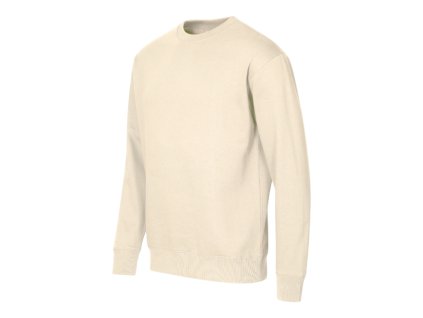 Unisex mikina Crew mandlová (Velikost 3XL, Barva mandlová)