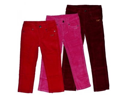 Dívčí manžestrové kalhoty