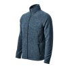 Shift (GRS) micro fleece pánský tmavý denim melír