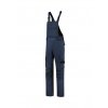 Bib & Brace Twill Cordura pracovní kalhoty s laclem unisex námořní modrá 44