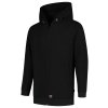 Hooded Sweat Jacket Washable 60°C mikina unisex černá