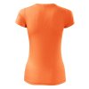 Dámské tričko Fantasy neon mandarine