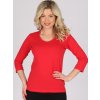 Dámské triko EVONA EBY V 054 červené (Velikost S)