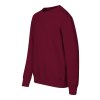 Dětská mikina Crew garnet (Velikost 146 cm/10 let, Barva garnet)