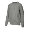 Dětská mikina Crew tm. šedý melír (Velikost 146 cm/10 let, Barva tmavě šedý melír)