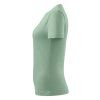 Dámské tričko Basic sage (Velikost XS, Barva sage)